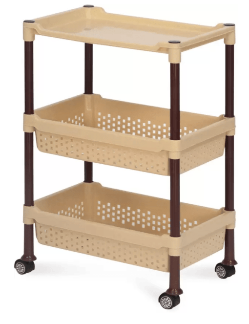 Nilkamal Trolley 15 Plastic Kitchen Trolley  (DIY(Do-It-Yourself)) - Image 3